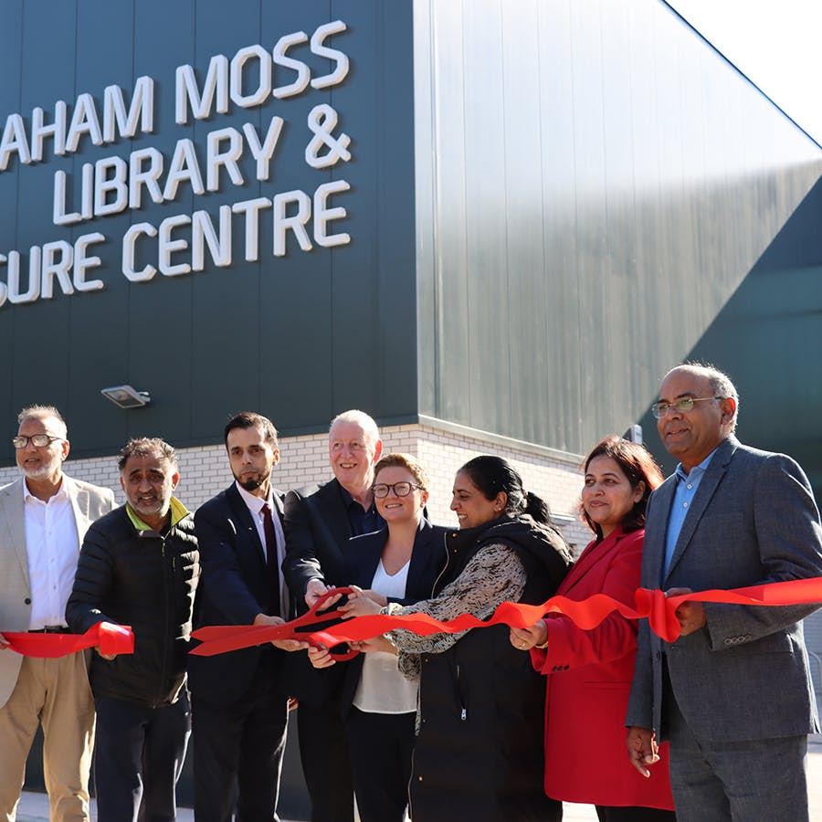 Abraham Moss Library and Leisure Centre reopens