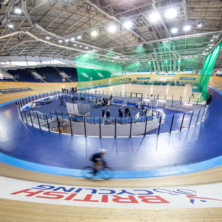National Cycling Centre in Manchester
